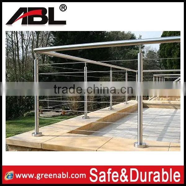 2016 New style 304/316 stainless steel handrails for outdoor steps in high standard quality