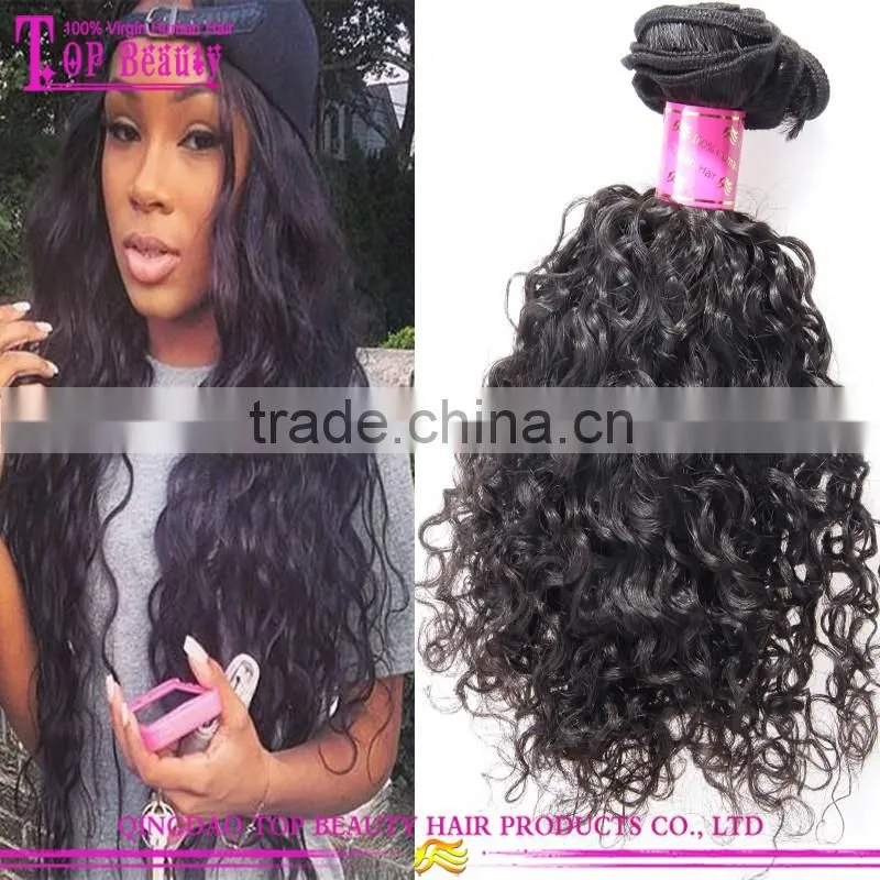 Hot sale brazillian water wave hair weave wholesale virgin brazilian water wave hair extensions