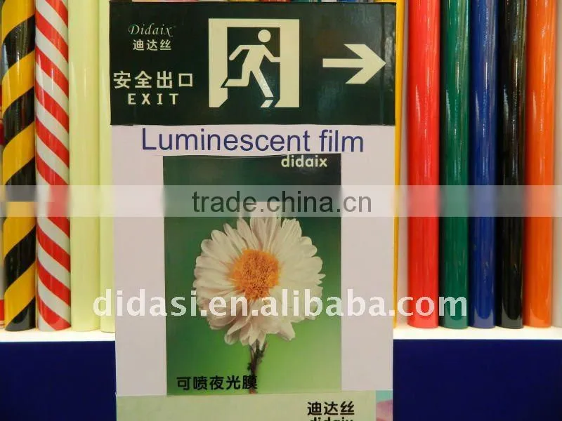 DIDAIX solvent printing Luminescent Film (glow in dark)