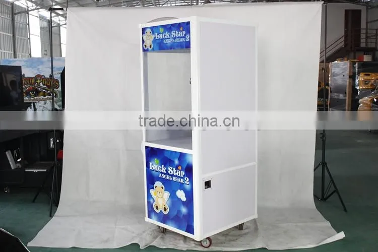 LSJQ-756 Diamond graphics crane claw machine plush crane toy vending machine for sale mini crane game