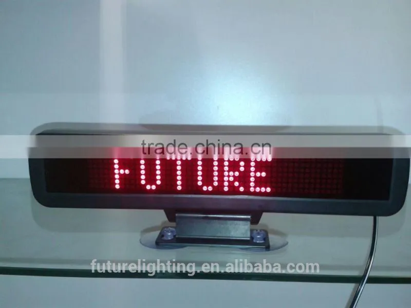 2016 New products led displays7x50 dot matrix lighted signs displays led