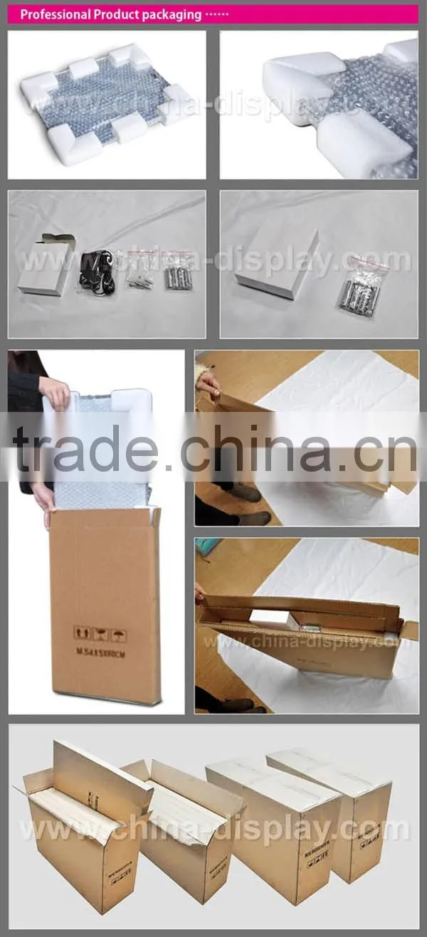 New Crystal Ultra Slim Acrylic LED Light Box, Photo Display, Slimline Sign Size A1