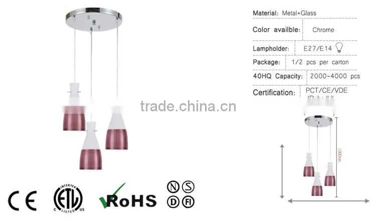 unique design light of pendants