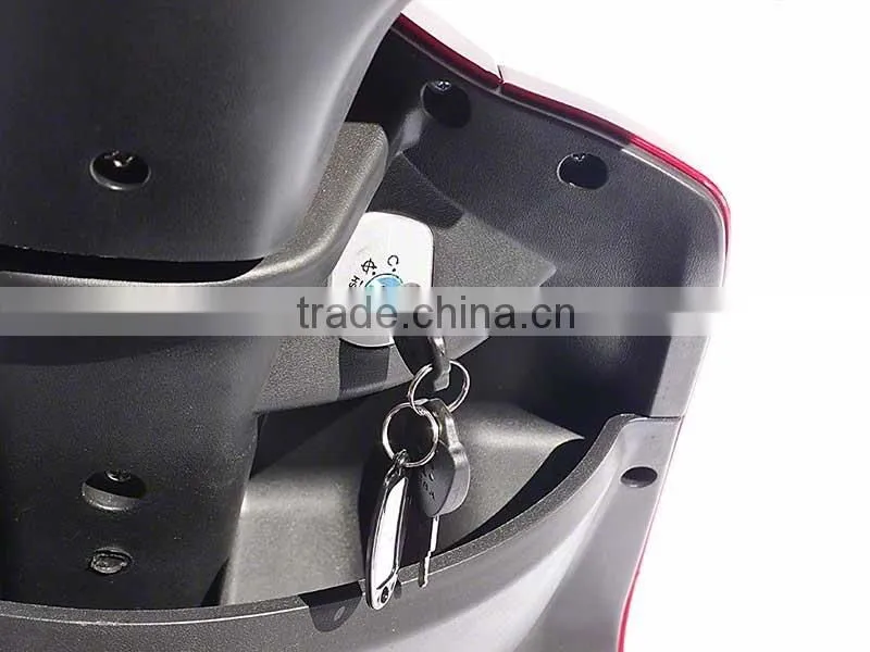 Mobility 500W 48V 3 wheel handicapped scooters for elderly with rear basket
