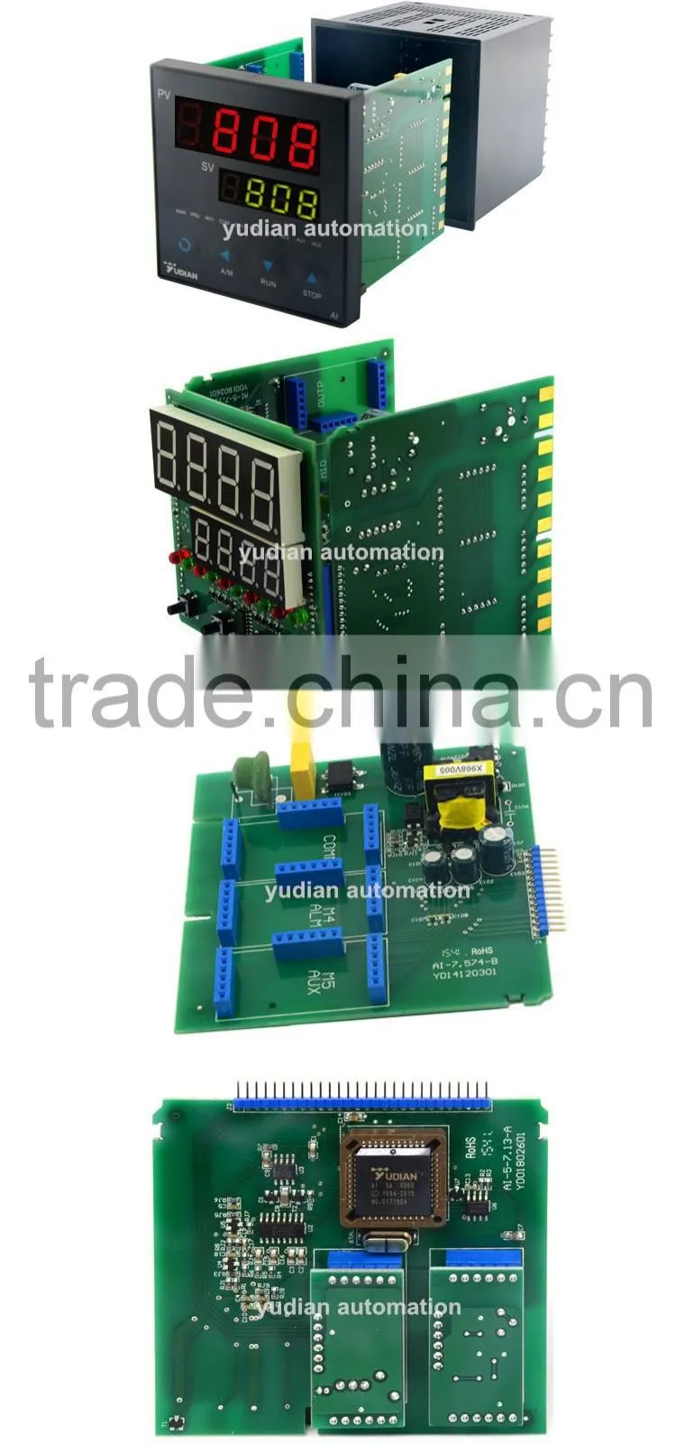 YUDIAN AI-808P Intelligent Industrial Programmable Logic PID For Packaging Industrial