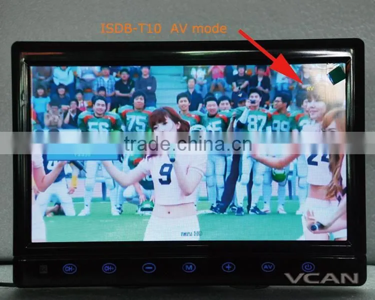 ISDB-T10 10.1 Inch Full Seg Digital TV Receiver