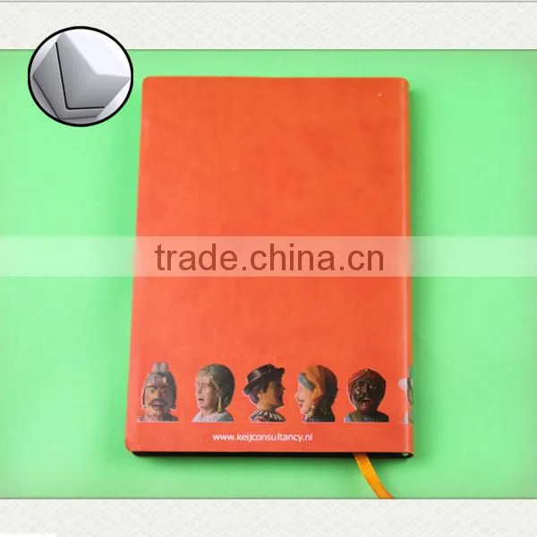 fashion custom brown paper notebook