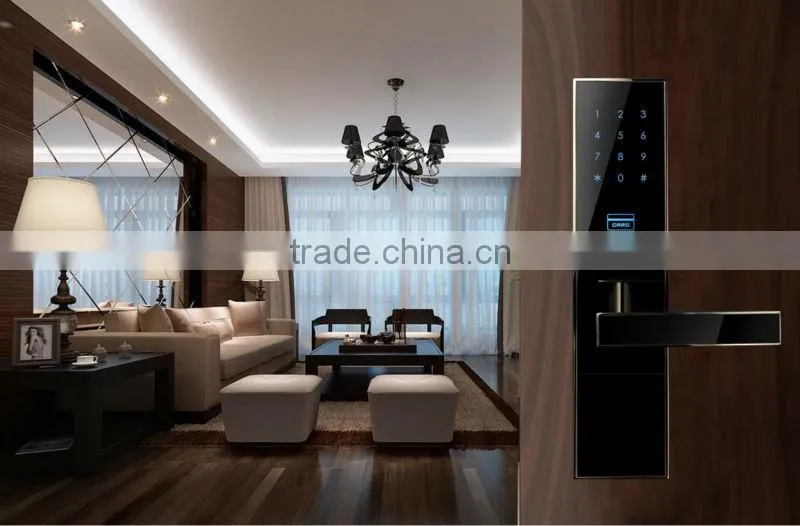 electronic code lock password locker lock with Blue backlight keypad