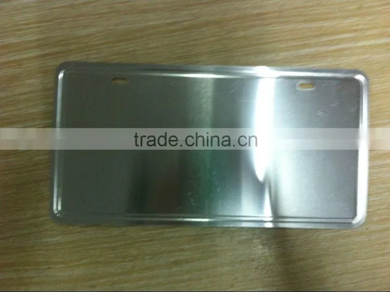 Souvenir vintage hot sale US embossed custom aluminum car plate license plate