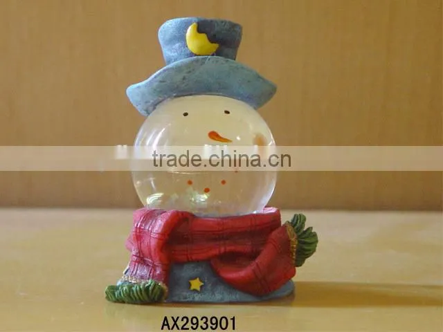 Resin/Polyresin christmas crafts of snow ball