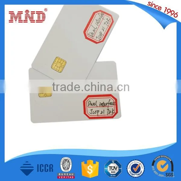 MDD17 signature panel pre-printed cpu smart card