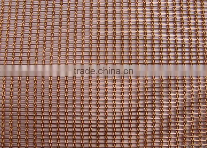 CuZn37 grade 200 mesh 0.05mm brass wire mesh