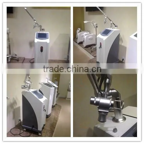 Vertical 40W Medical CE approved RF Pipe Fractional co2 laser pigment removal Gynecology treatment laser equipment