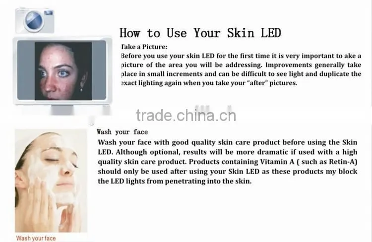 3in1 LED Photon Mask Skin Rejuvenation LED Light Therapy Photodynamics PDT