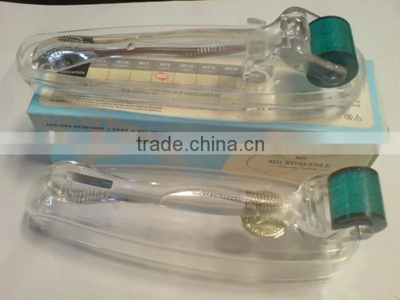 2015 Latest ! 3 in 1 dermaroller with 180/600/1200 needles head woth medical CE