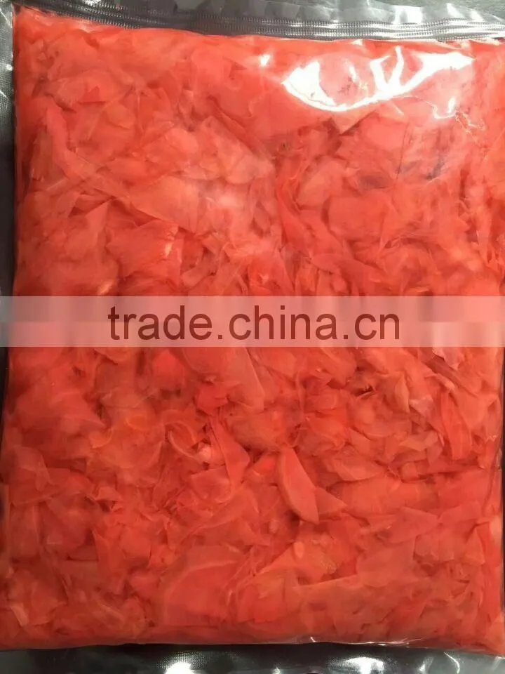 chinese sushi ginger pink colour in 10kg carton