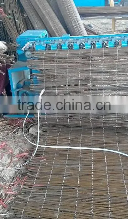 Electric Motor Driven Reed Screen Knitting Machine | Wicker Rod Screen Machine