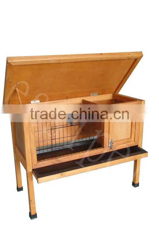Wooden 915mm Rabbit Guinea Pig Hutch 3 feet Wood House Single Storey