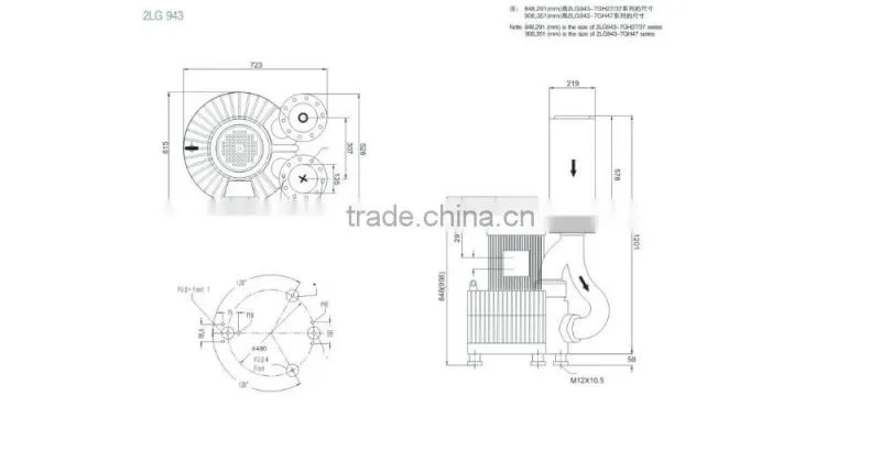 High Quality Vacuum Pump Aquaculture Root Blower