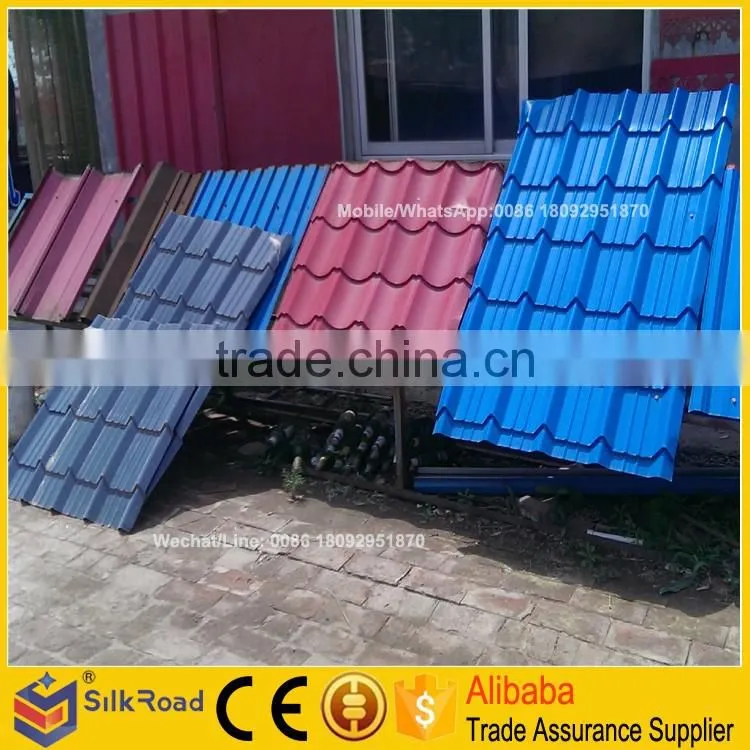 Professional metal roof tile making machine