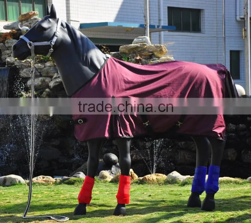 red 600D polyester summer horse turnout rug