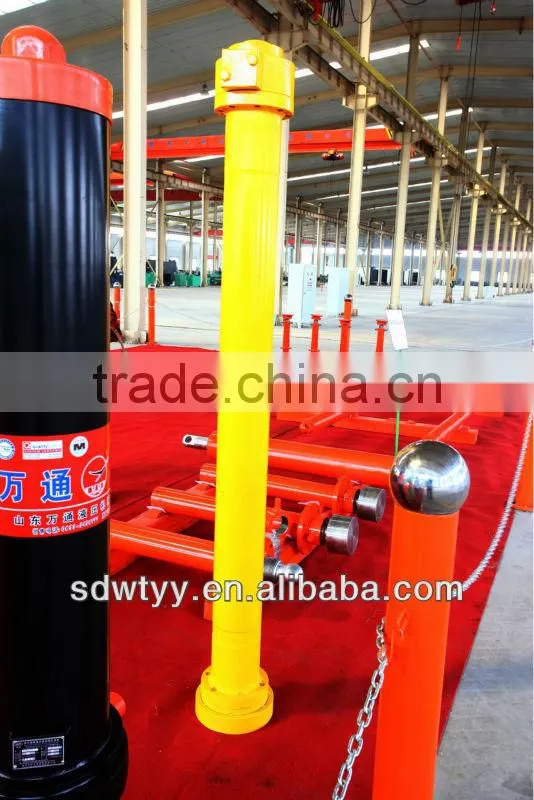 dump truck hydraulic cylinder/hydarulic dump trailer parts