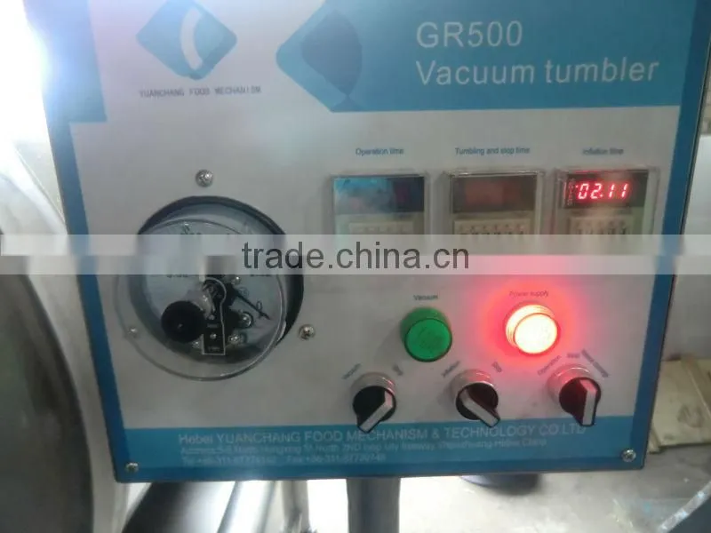 factory supply stainless steel Vacuum Meat Tumbler Machine