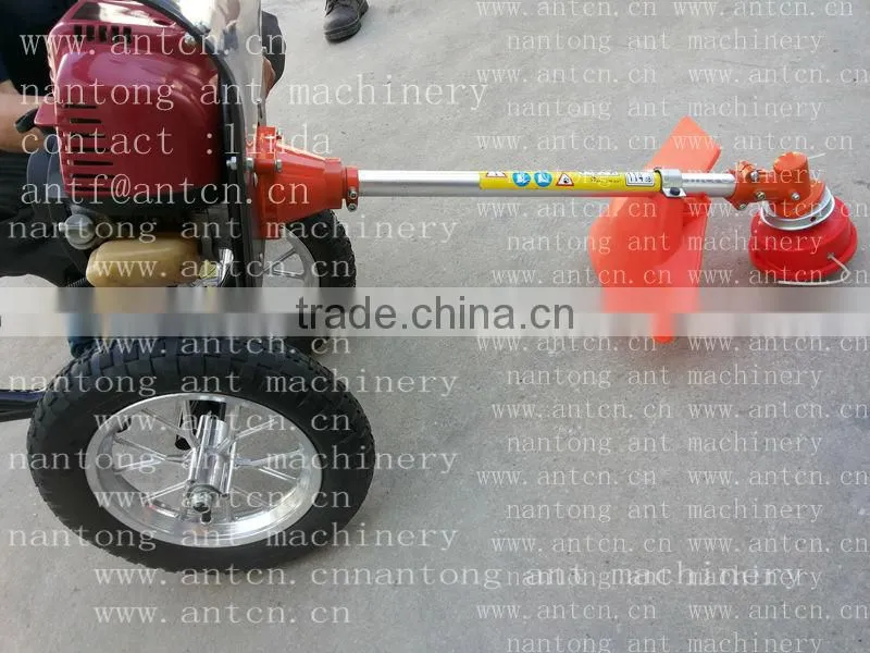2014 hot sale in Korea/chinese brush cutter/family use brush cutter with wheels