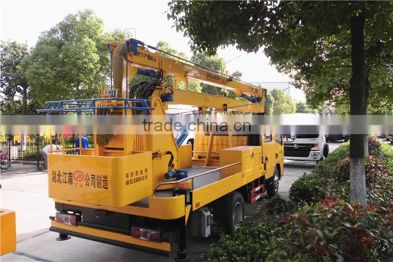 Dongfeng 4X2 16M high altitude work vehicle