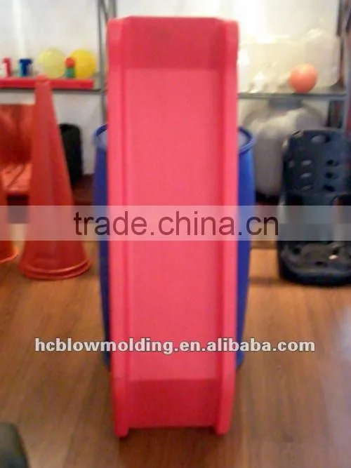 OEM plastic blow molding large children's slide,plastic slide playground equipment