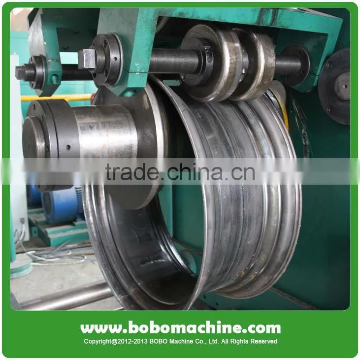 Wheel rim making machine