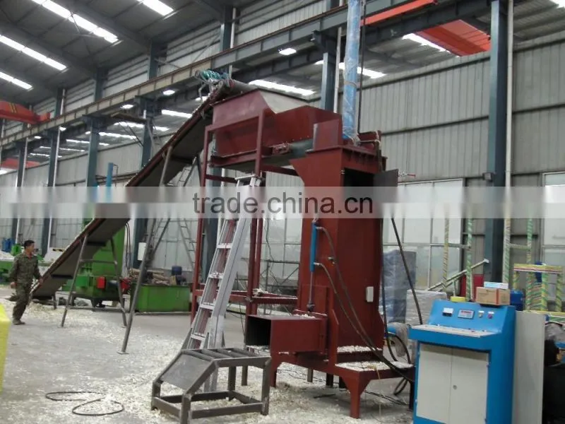Automatic performance!!! packing machine for wood shaving