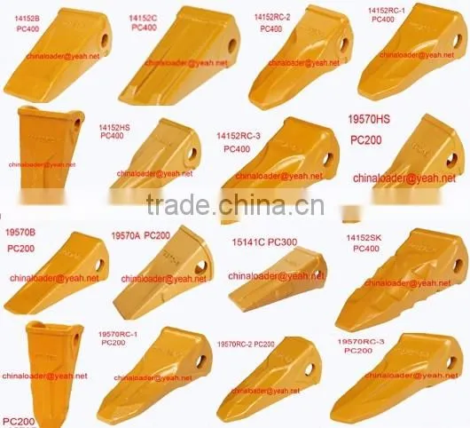 14152HS PC400 Excavator Bucket teeth PC400 Excavator Bucket 14152HS Bucket teeth