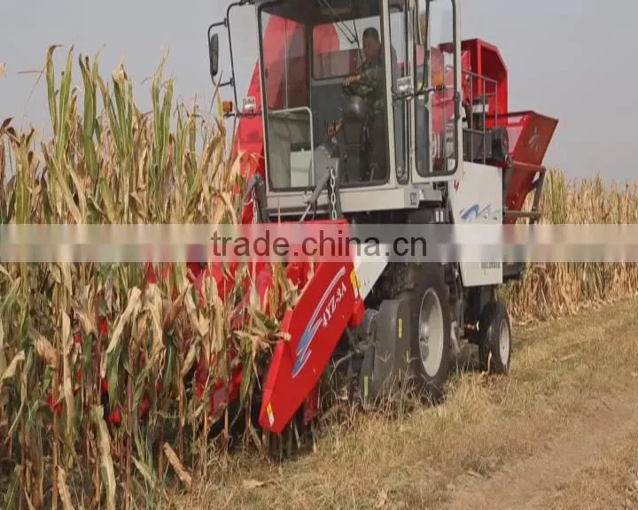 maize small combine harvester