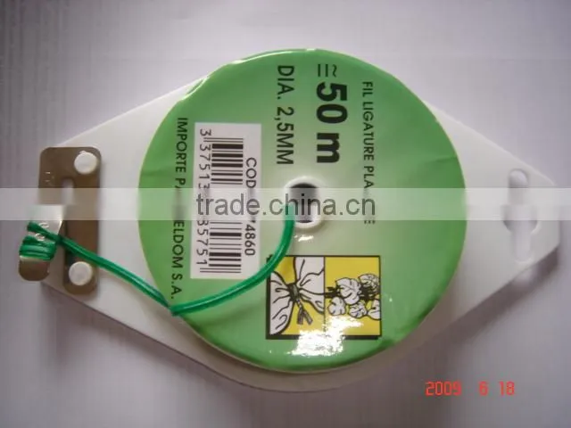 garden use PVC twist ties/roll twist tie