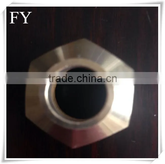 DIN High Quality Hexagonal Nylon Lock M8 M10 M16 brass copper stainless iron Nut Suppliers