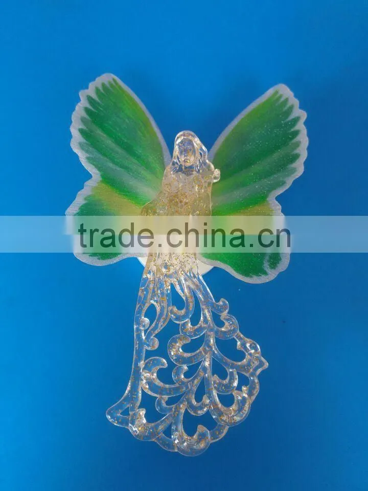 2015 newest chrismas angel fiber optic chrismas angel led angel chrismas decoration angel color changing led angel gift angel