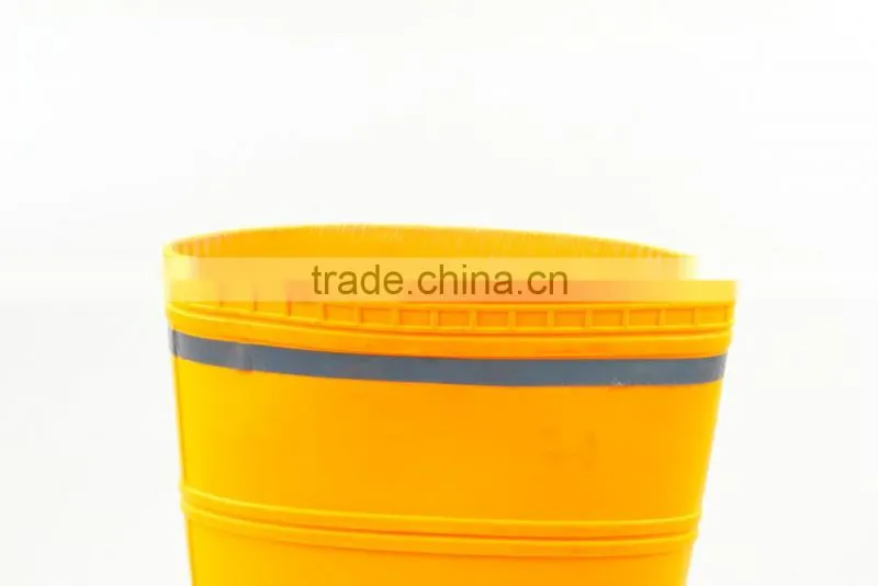 Reflective stip safety Boots,pvc shoes for oil field,fire control area,colliery industry
