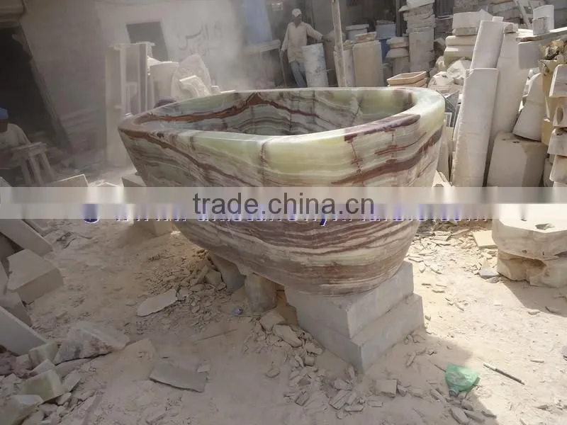 PAKISTAN NATURAL FIRST QUALITY ONYX BATHTUBS COLLECTION