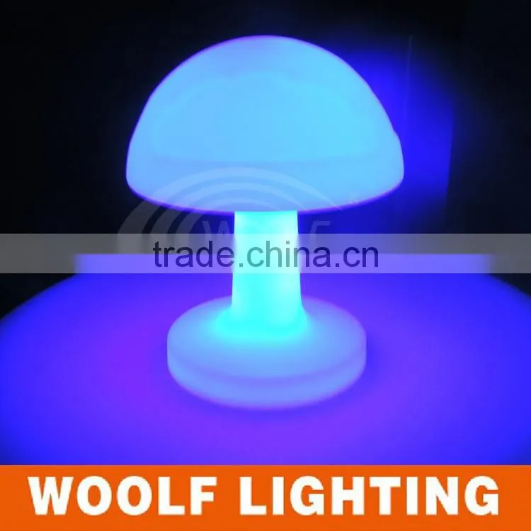 Home Living Room Decorative Plastic 16 colors LED Table Light