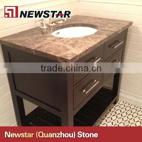 Traditional Corner bathroom vanity unit