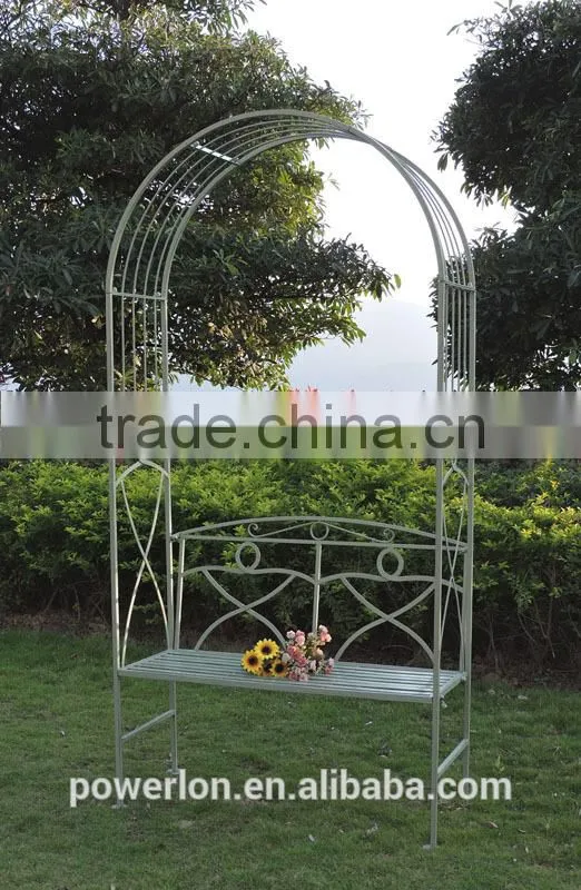 Antique Lougne Style Metal Singel Seat Swing Chair