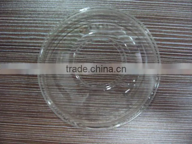 transparent plastic cup with lid ,corn plastic, 100% biodegradable underground