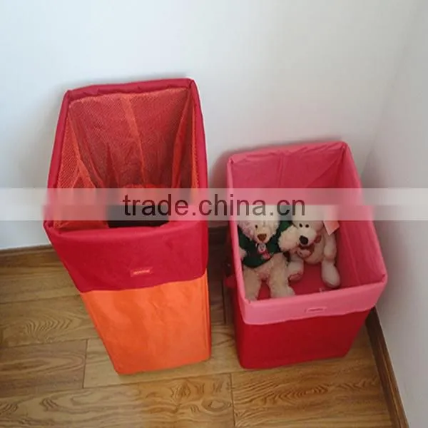 HOT clothes basket cloth launtry/lined basket wholesale
