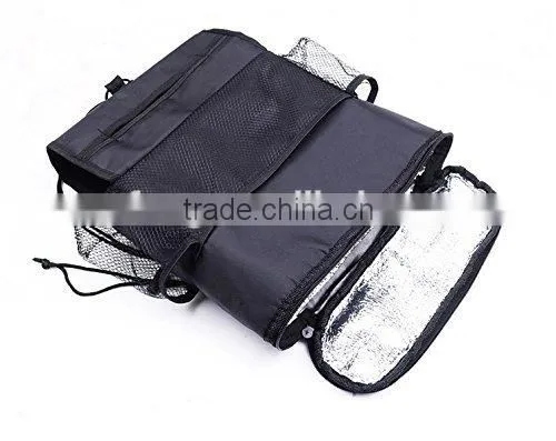Car seat-back Organizer with cooler bag/organizer for car