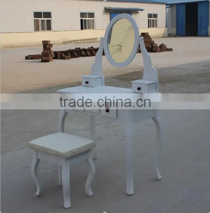 Bedroom Wooden Dressing Table, Wooden Dresser, Make-up Table Furniture
