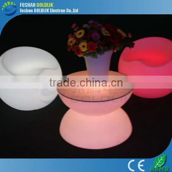 Manufacturers wholesale led light coffee table RGB colorful change