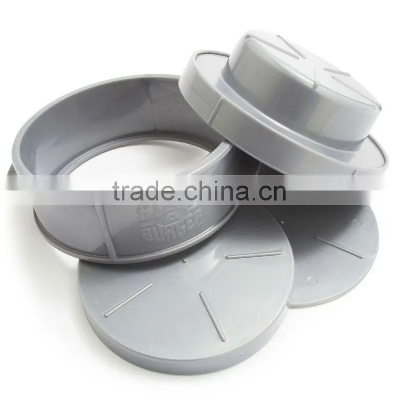 FDA & LFGB Approved Hamburger Press,Plastic Hamburger Press BPA Free,Manual Hamburg Patty Maker