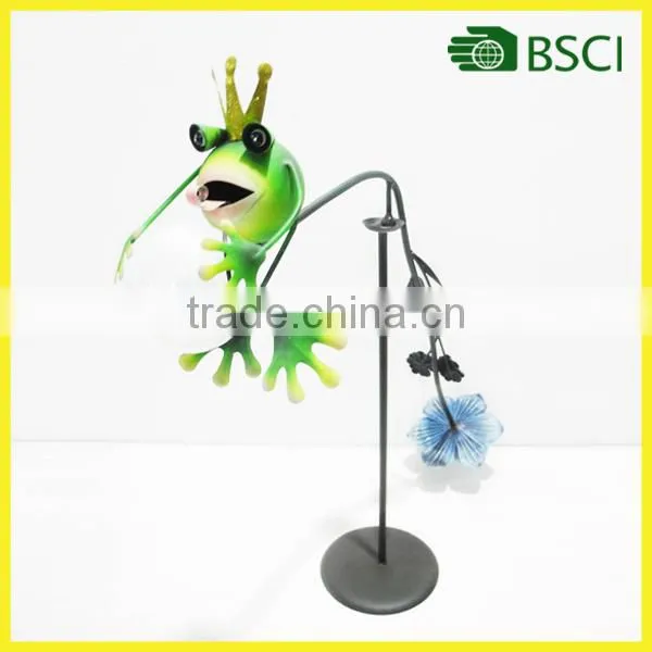 YS15164 home decoration items modern with a solar light for home decor