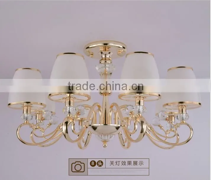 M949 Momoda decorations European simple Crystal modern living room bedroom lighting chandelier pendant lamp